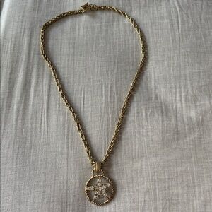 CAbi Gold Star Pendant Necklace